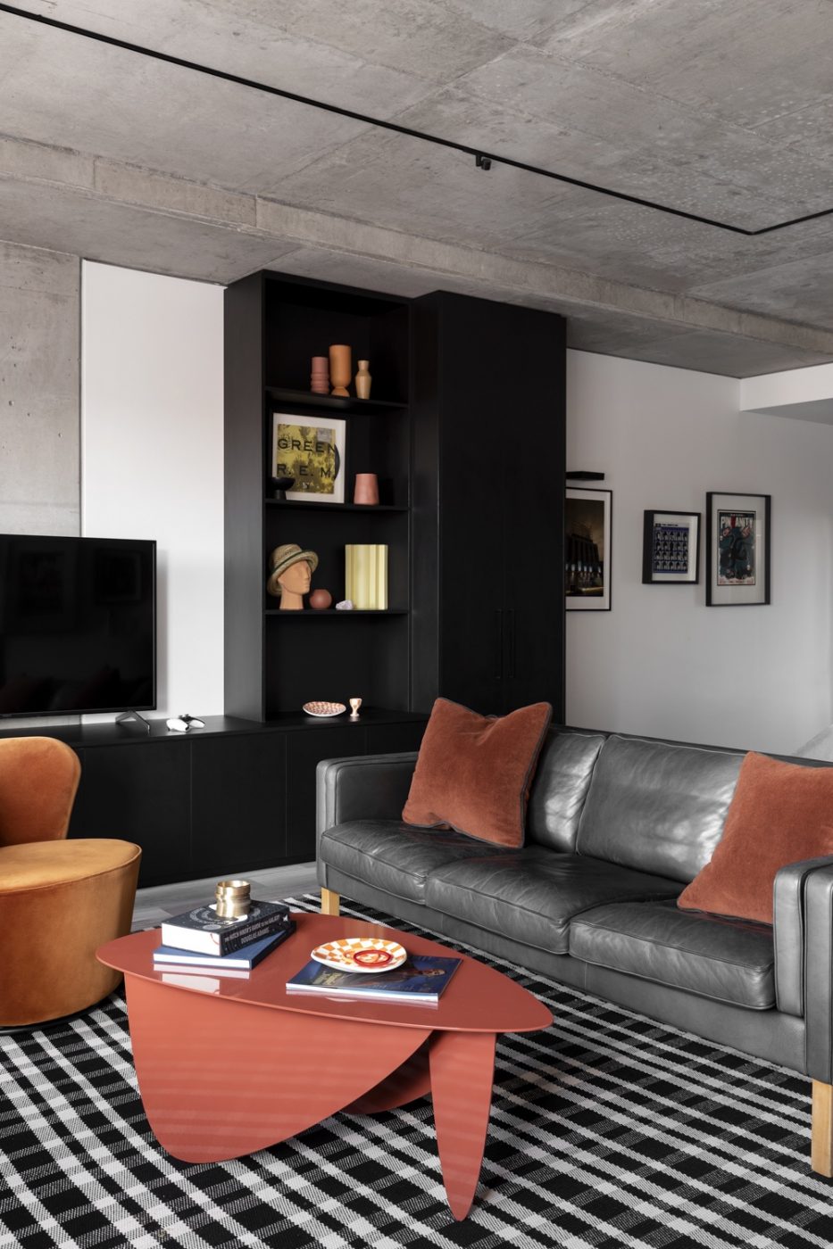 Bachelor Pad Apartment interior Design